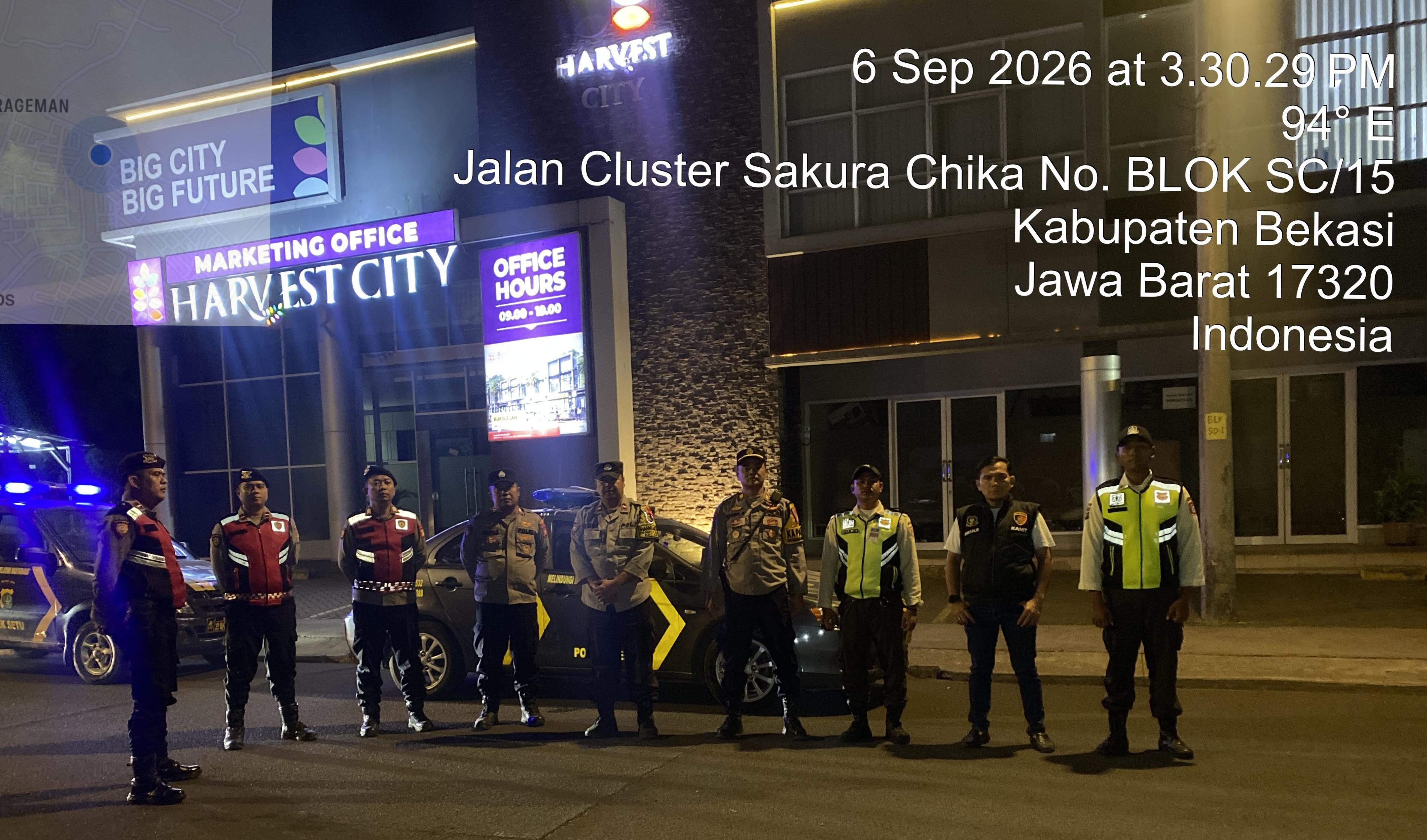 Patroli Biru Polsek Setu Intensifkan KRYD, Cegah 3C dan Tawuran di Titik Rawan